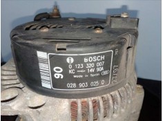 Recambio de alternador para volkswagen polo classic (6v2) 1.4 referencia OEM IAM 0123320007 BOSCH 90AH 2