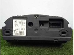 Recambio de cuadro instrumentos para bmw x3 (e83) 2.0 turbodiesel cat referencia OEM IAM 345158203-102463122   2