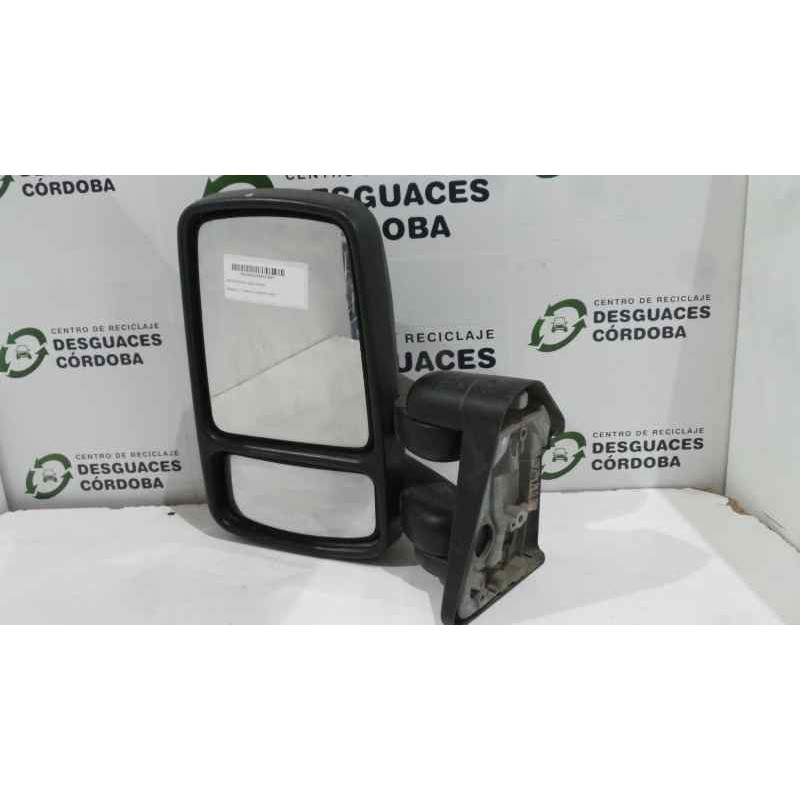 Recambio de retrovisor izquierdo para renault trafic (desde 5.89) referencia OEM IAM  MANUAL NEGRO PLASTICO