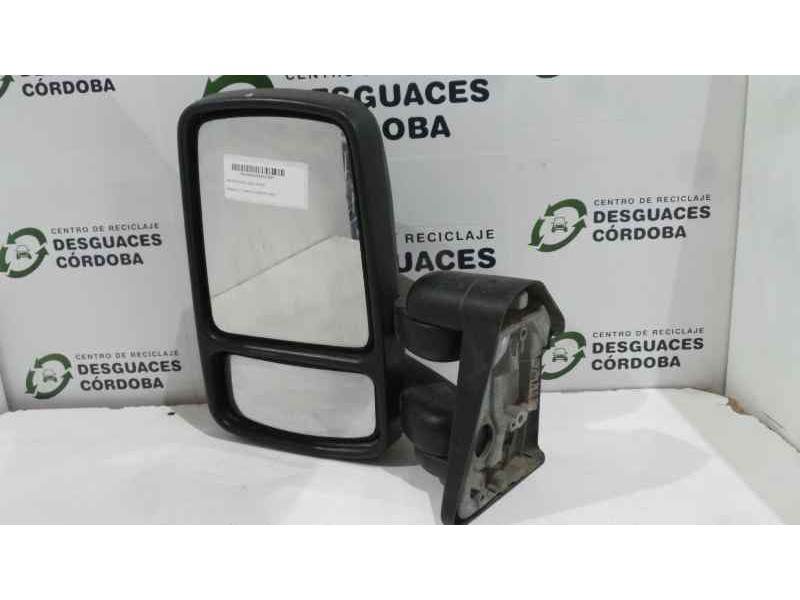 Recambio de retrovisor izquierdo para renault trafic (desde 5.89) referencia OEM IAM  MANUAL NEGRO PLASTICO