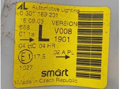 Recambio de faro izquierdo para smart coupe 0.7 turbo cat referencia OEM IAM 0301169201 02-06 TRANSPARENTE 2
