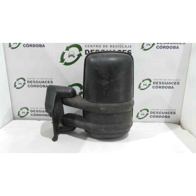 Recambio de retrovisor izquierdo para renault trafic (desde 5.89) referencia OEM IAM  MANUAL NEGRO PLASTICO