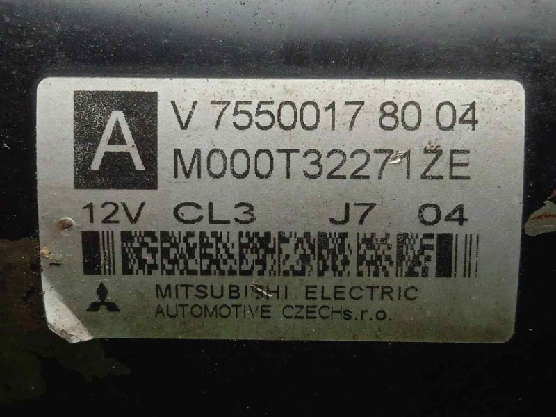 Recambio de motor arranque para peugeot 308 1.6 16v referencia OEM IAM M000T32271ZE 10.DIENTES MITSUBISHI