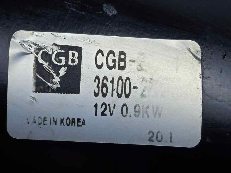 Recambio de motor arranque para hyundai i30 1.4 cat referencia OEM IAM 361002B500 8.DIENTES POMO