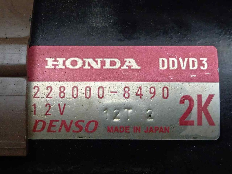 Recambio de motor arranque para honda logo (ga3) 1.3 cat referencia OEM IAM 2280008490 9.DIENTES DENSO