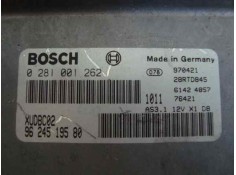Recambio de centralita motor uce para peugeot 406 berlina (s1/s2) 1.9 turbodiesel cat referencia OEM IAM 0281001262-XUDBC02-9624 2