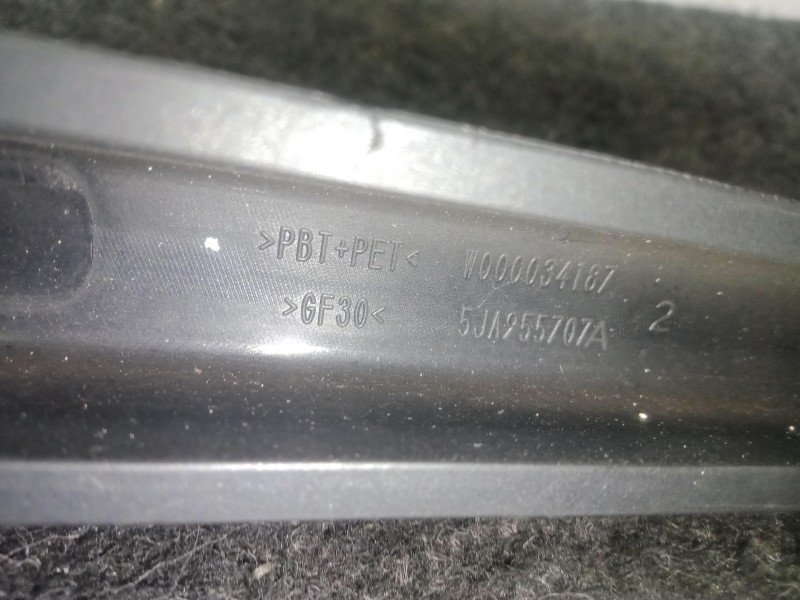 Recambio de brazo limpia trasero para seat toledo iv (kg3) 1.6 tdi referencia OEM IAM 5JA955707A  