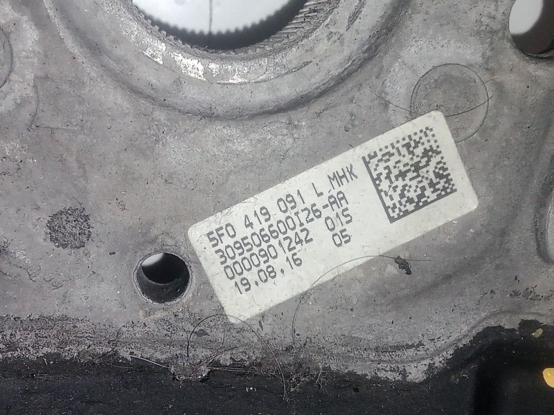 Recambio de volante para seat toledo iv (kg3) 1.6 tdi referencia OEM IAM 5F0419091L  