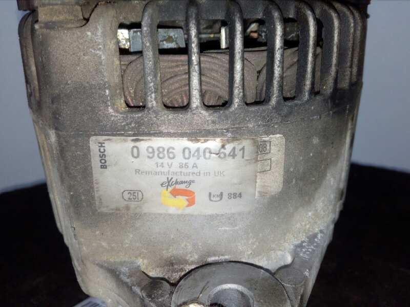 Recambio de alternador para alfa romeo 146 1.6 16v cat referencia OEM IAM 0986040641 BOSCH 85A