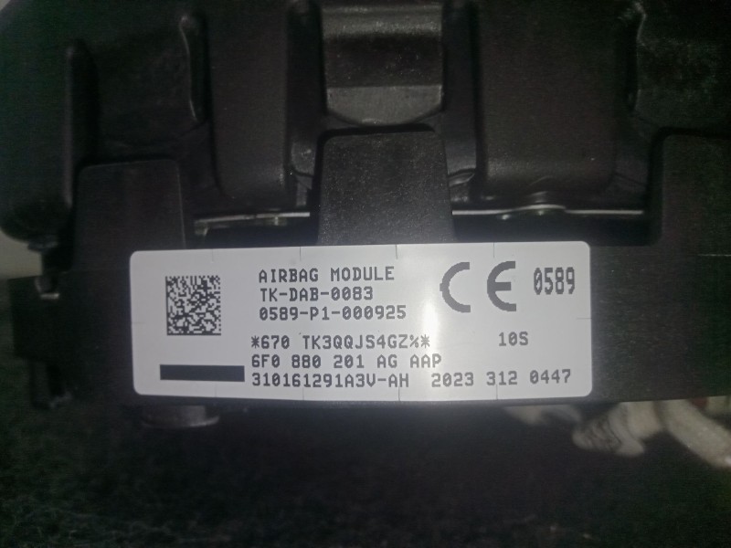Recambio de airbag delantero izquierdo para seat toledo iv (kg3) 1.6 tdi referencia OEM IAM 6F0880201AG  
