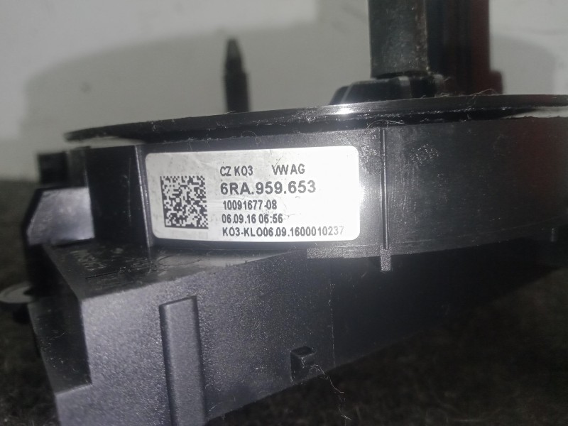 Recambio de anillo airbag para seat toledo iv (kg3) 1.6 tdi referencia OEM IAM 6RA959653  