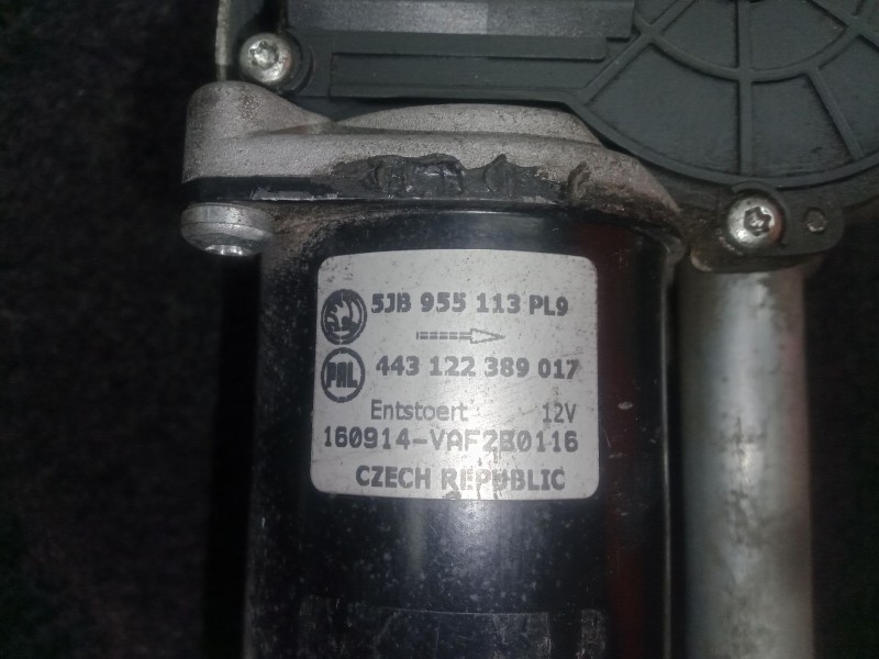 Recambio de motor limpia delantero para seat toledo iv (kg3) 1.6 tdi referencia OEM IAM 5JB955113PL9  