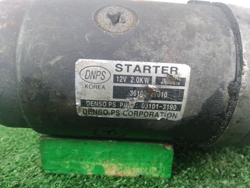 Recambio de motor arranque para hyundai sonata (nf) 2.0 crdi cat referencia OEM IAM 3610027010  9.DIENTES