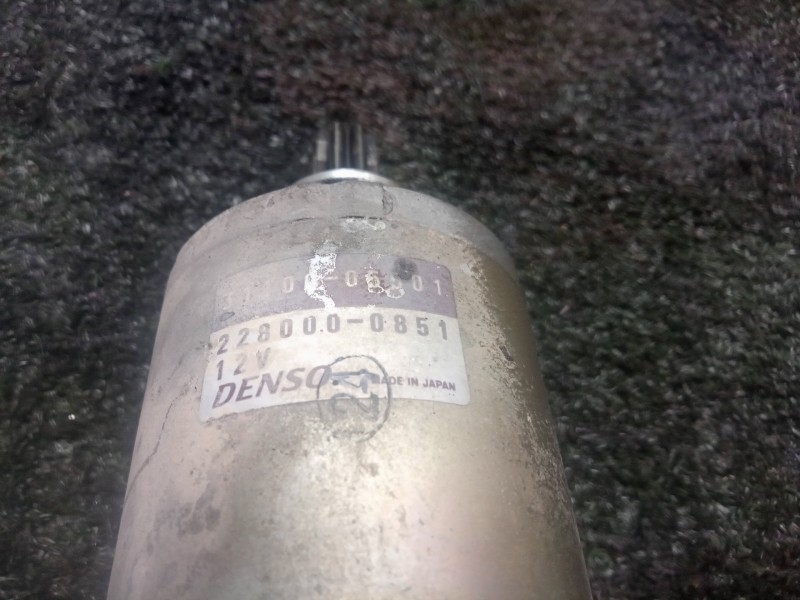 Recambio de motor arranque para suzuki gs/gn/tu 125/250 (1988-1999) referencia OEM IAM 2280000851 DENSO 