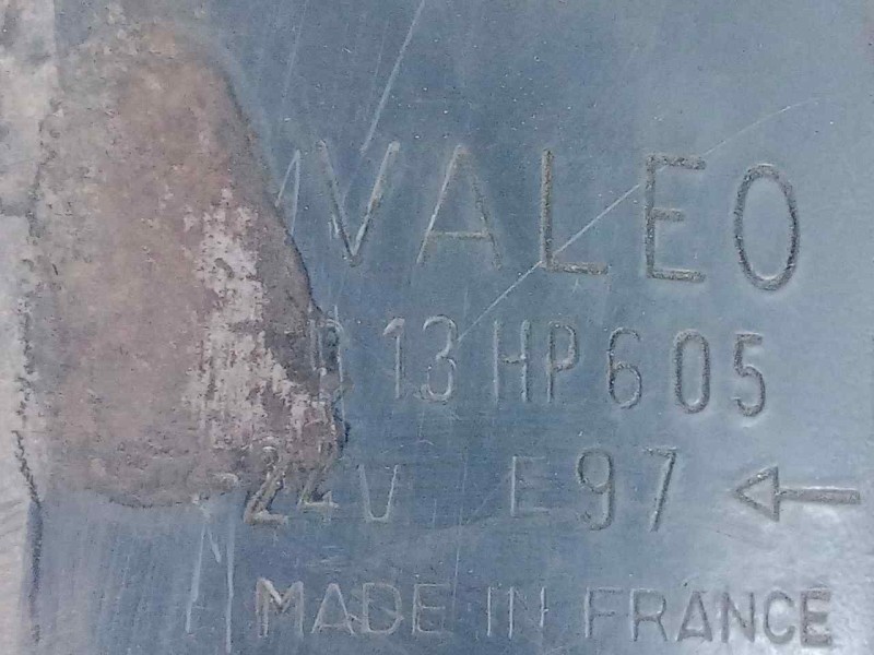 Recambio de motor arranque para renault m200 midliner m 200 referencia OEM IAM D13HP605 VALEO - 24V 12.DIENTES