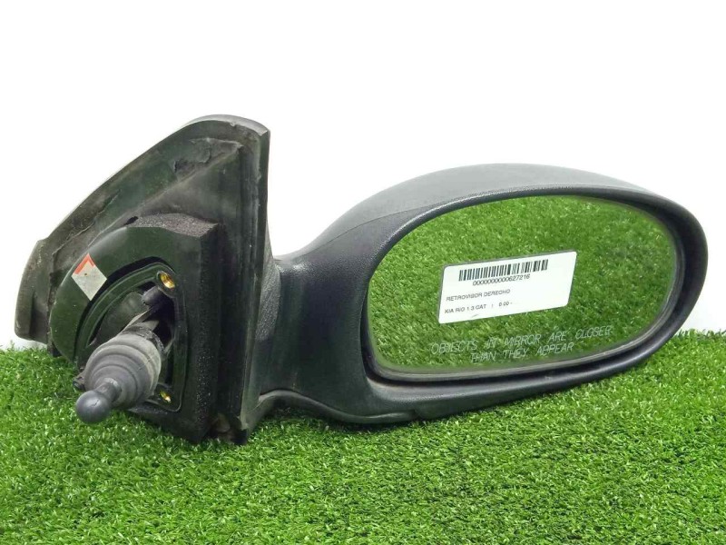 Recambio de retrovisor derecho para kia rio 1.3 cat referencia OEM IAM SINREFERENCIA 00-03 - MANUAL NEGRO