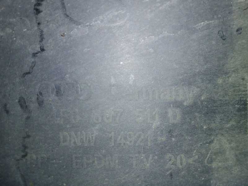 Recambio de paragolpes trasero para audi a6 allroad c6 (4fh) 2.7 tdi quattro referencia OEM IAM 4F0807511D  