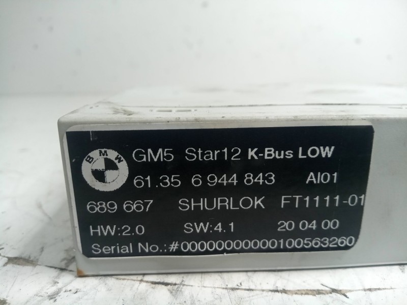 Recambio de modulo electronico para bmw serie 3 compact (e46) 1.8 16v referencia OEM IAM 61356944843-6944843  