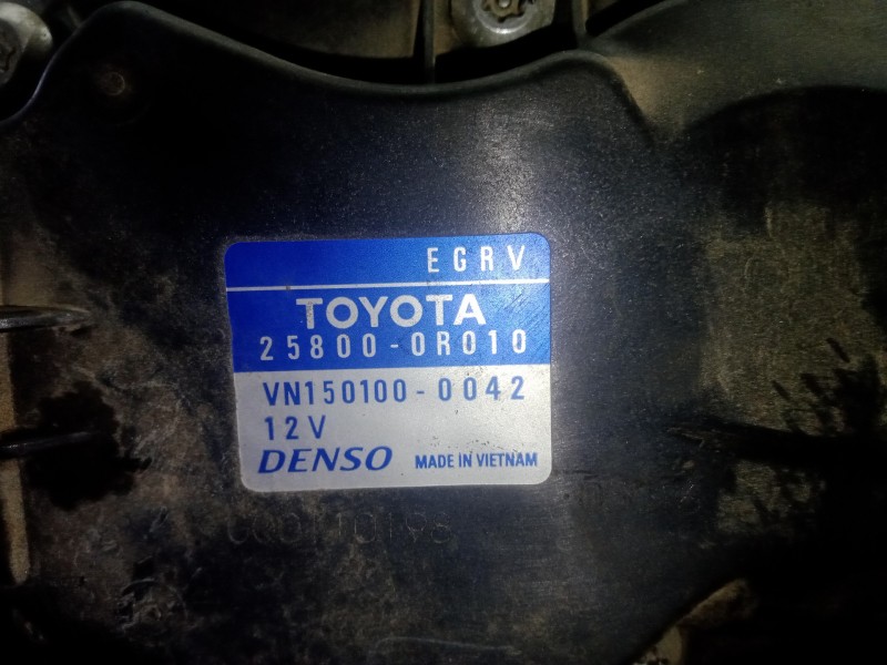 Recambio de valvula egr para nissan micra (k11) 1.0 16v cat referencia OEM IAM 258000R010-VN1501000042  