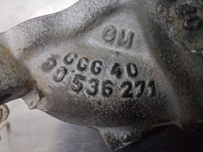 Recambio de valvula egr para opel zafira a 1.8 16v cat referencia OEM IAM 90536271  5.PINES