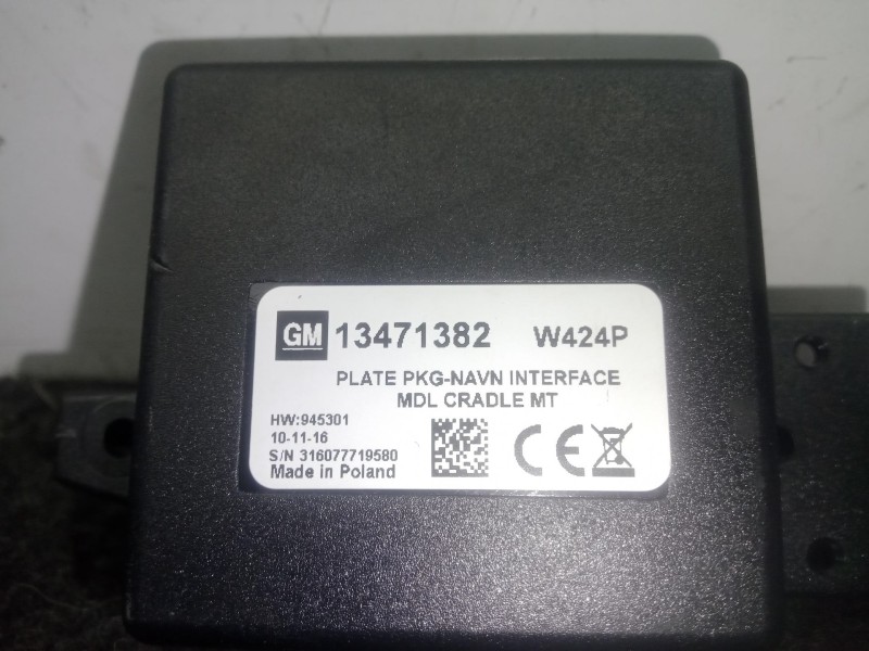 Recambio de modulo electronico para opel astra k (b16) 1.4 turbo (68) referencia OEM IAM 13471382  