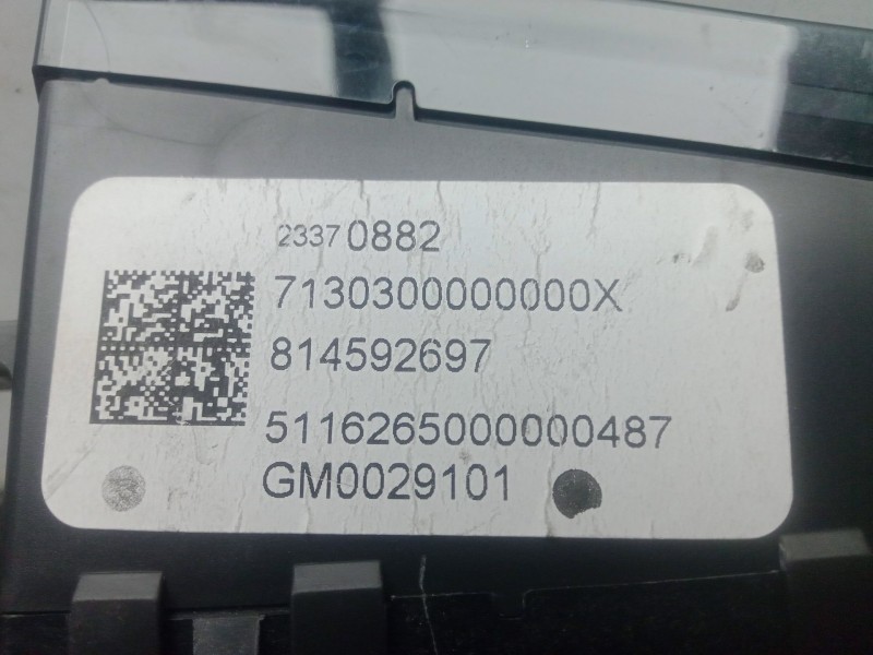 Recambio de modulo electronico para opel astra k (b16) 1.4 turbo (68) referencia OEM IAM 23370882  