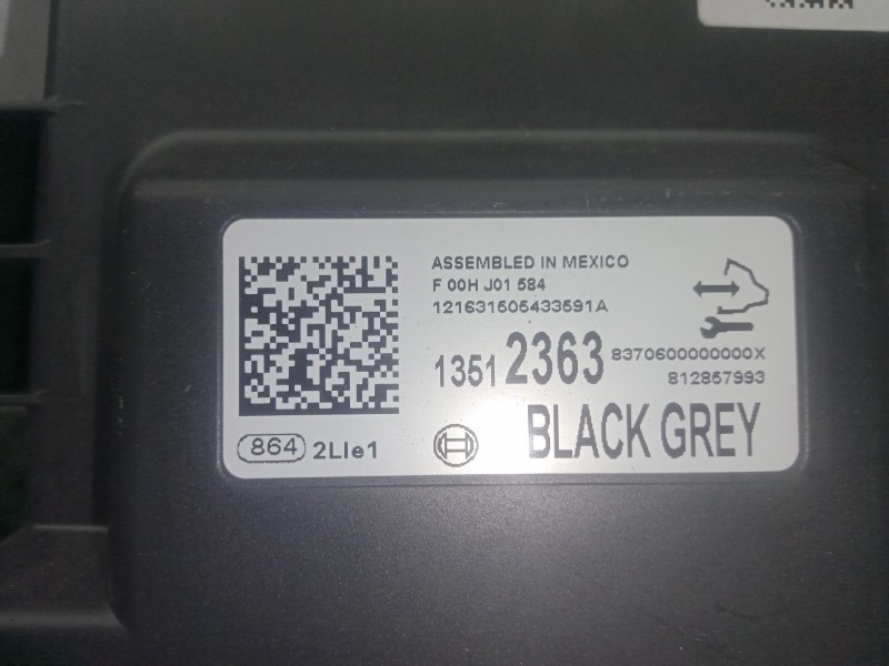 Recambio de modulo electronico para opel astra k (b16) 1.4 turbo (68) referencia OEM IAM 13512363  