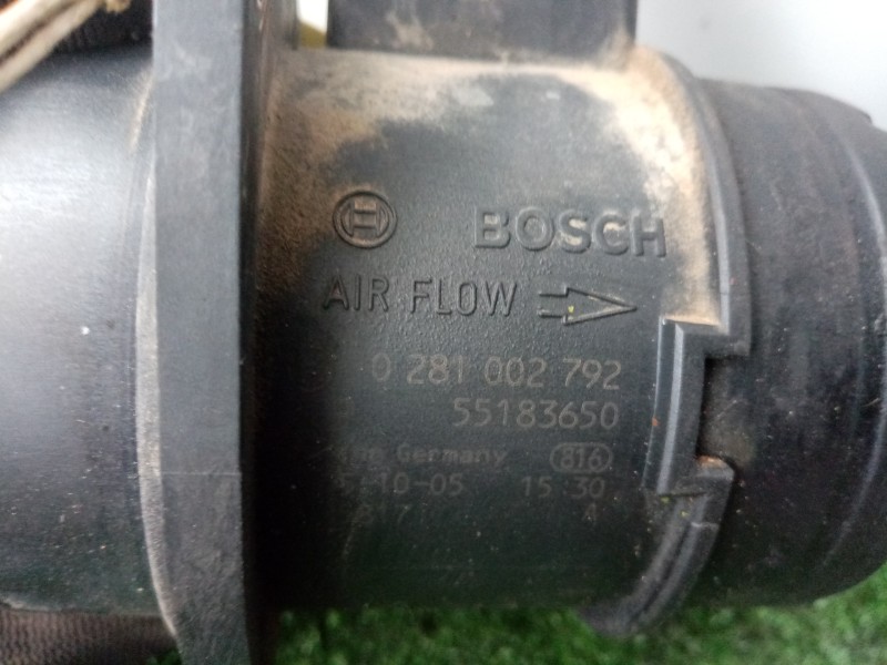 Recambio de caudalimetro para fiat stilo (192) 1.9 8v jtd cat referencia OEM IAM 0281002792-55183650 BOSCH 