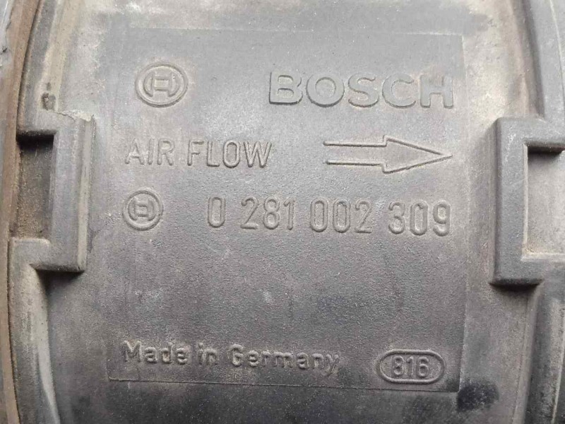 Recambio de caudalimetro para lancia lybra berlina 1.9 turbodiesel cat referencia OEM IAM 0281002309 5.PINES BOSCH