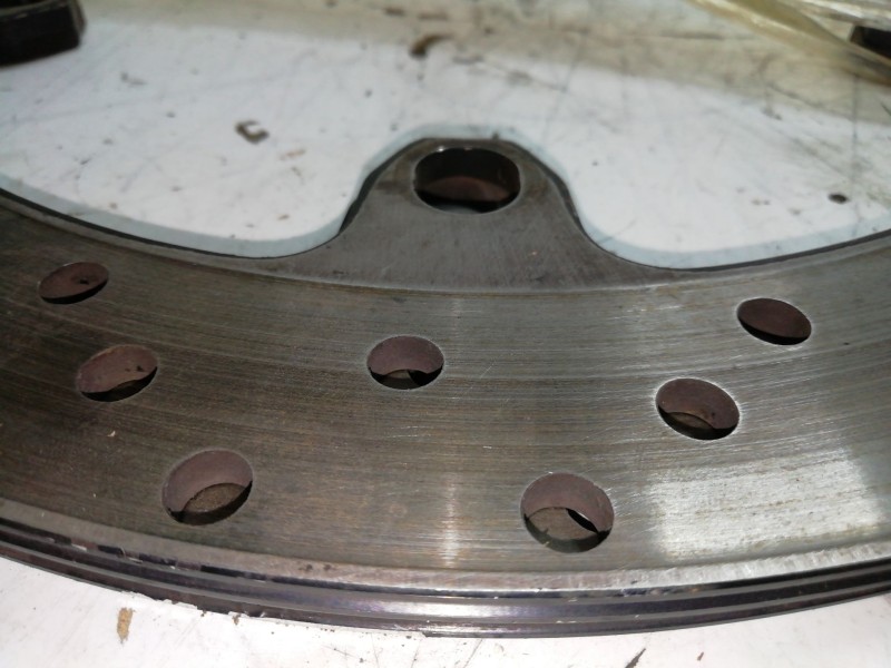 Recambio de disco freno delantero para bmw r 850 rt evo 850 c.c referencia OEM IAM 34112338232 PAREJA 