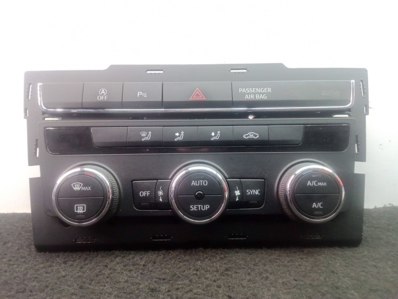 Recambio de mando climatizador para seat leon st (5f8) 1.6 tdi referencia OEM IAM 5F0907044AK  