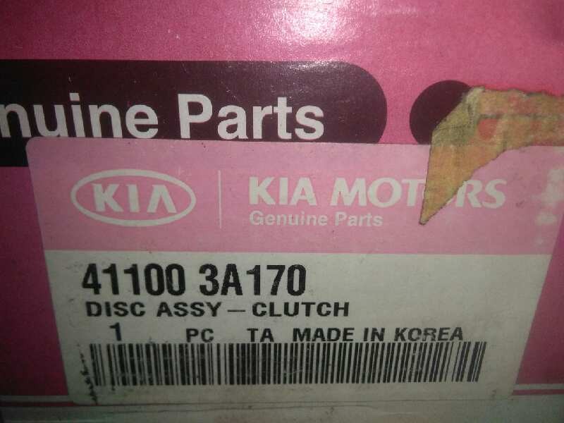 Recambio de disco embrague para hyundai santa fe (sm) 2.0 crdi cat referencia OEM IAM 411003A170 FERODO 