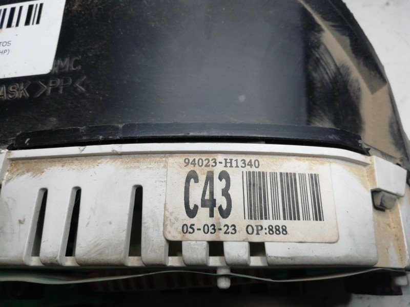 Recambio de cuadro instrumentos para hyundai terracan (hp) 2.9 crdi 4wd referencia OEM IAM 94023H1340  