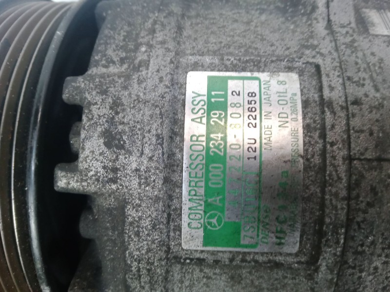 Recambio de compresor aire acondicionado para mercedes-benz clase c (w202) c 220 cdi (202.133) referencia OEM IAM A0002342911-44