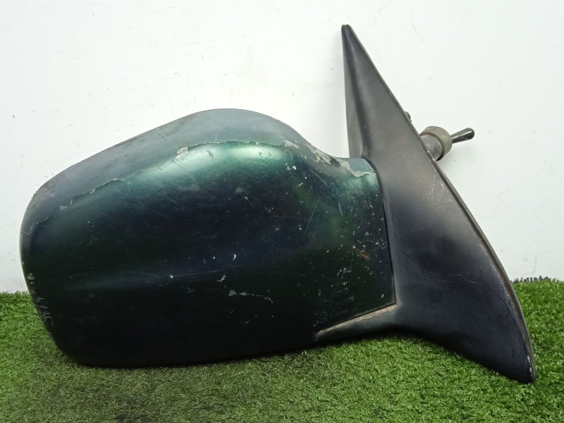 Recambio de retrovisor derecho para ssangyong musso (fj) 2.9 d referencia OEM IAM 015200 VERDE MANUAL