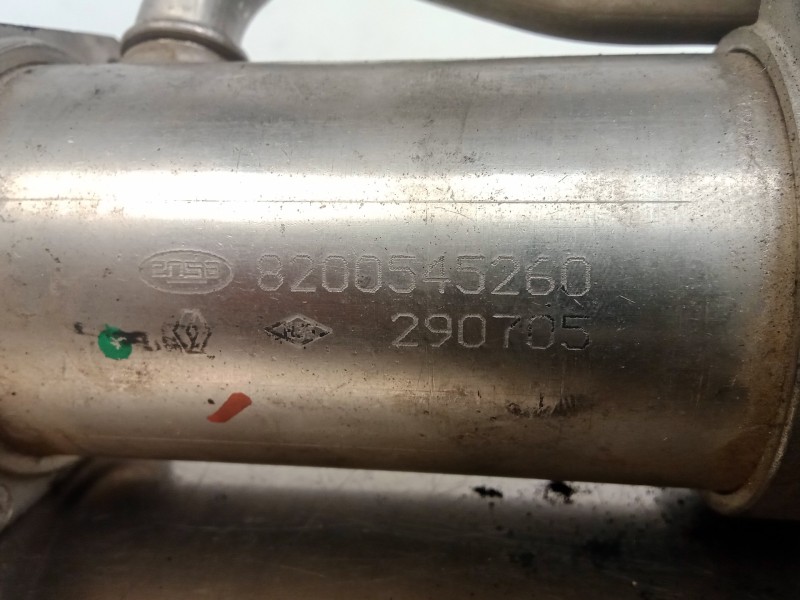 Recambio de enfriador gases egr para renault scenic ii 1.5 dci diesel referencia OEM IAM 8200545260  