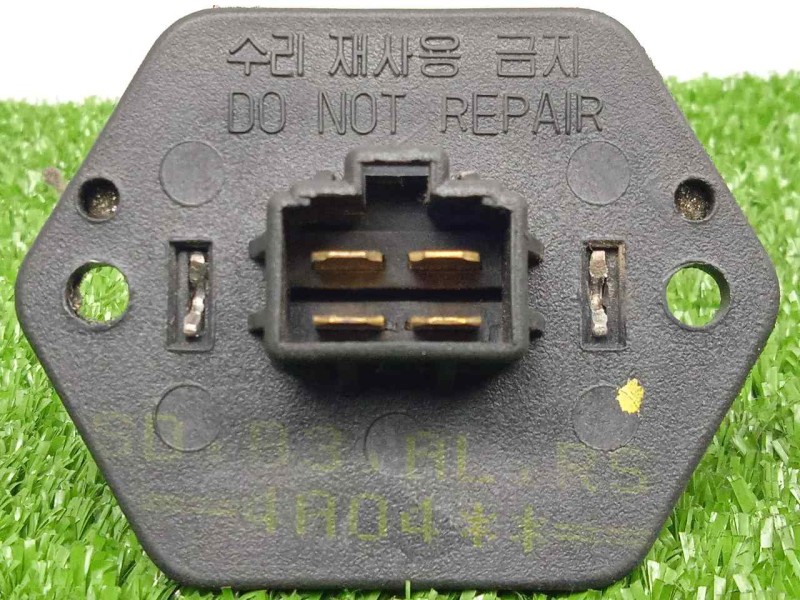 Recambio de resistencia calefaccion para kia carens 2.0 turbodiesel cat referencia OEM IAM  4.PATILLAS 