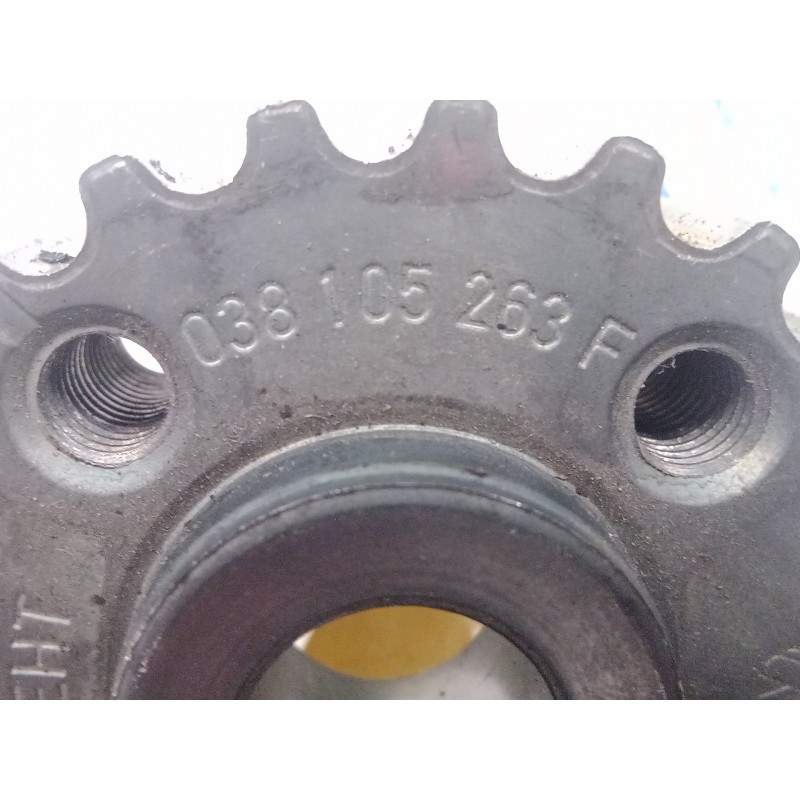 Recambio de polea cigueñal para seat altea (5p1) 1.9 tdi referencia OEM IAM 038105263F SOLO PIÑON 