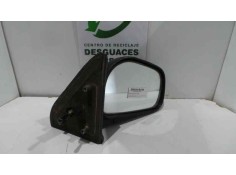 Recambio de retrovisor derecho para ssangyong family 2.5 d referencia OEM IAM  MANUAL NEGRO PLASTICO