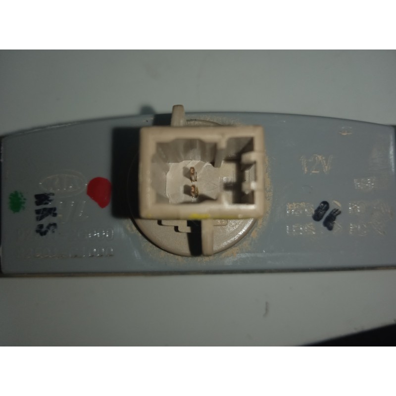 Recambio de piloto matricula para kia sportage 1.6 crdi cat referencia OEM IAM 925012G000-92501C1000  