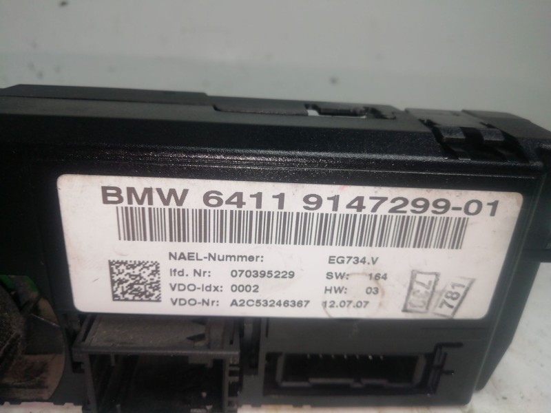 Recambio de mando climatizador para bmw serie 3 touring (e91) 2.0 16v diesel referencia OEM IAM 6411914729901  
