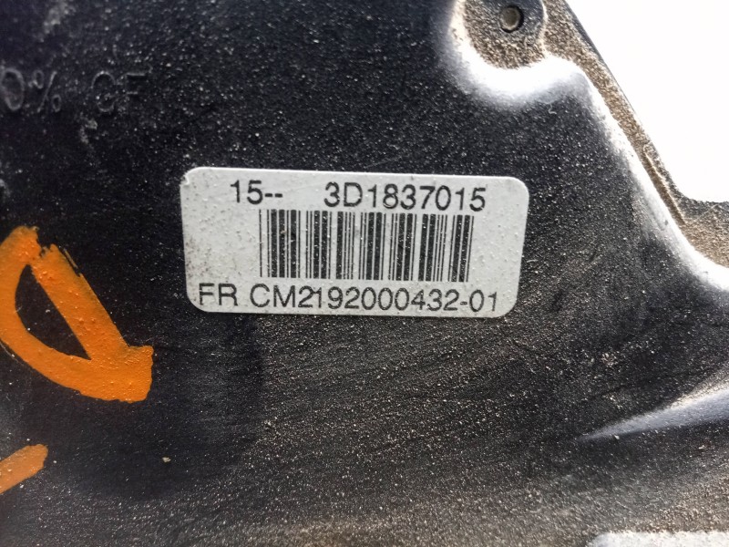 Recambio de cerradura puerta delantera izquierda para seat altea (5p1) 1.9 tdi referencia OEM IAM 3D1837015 9.PINES CONECTOR.AZU