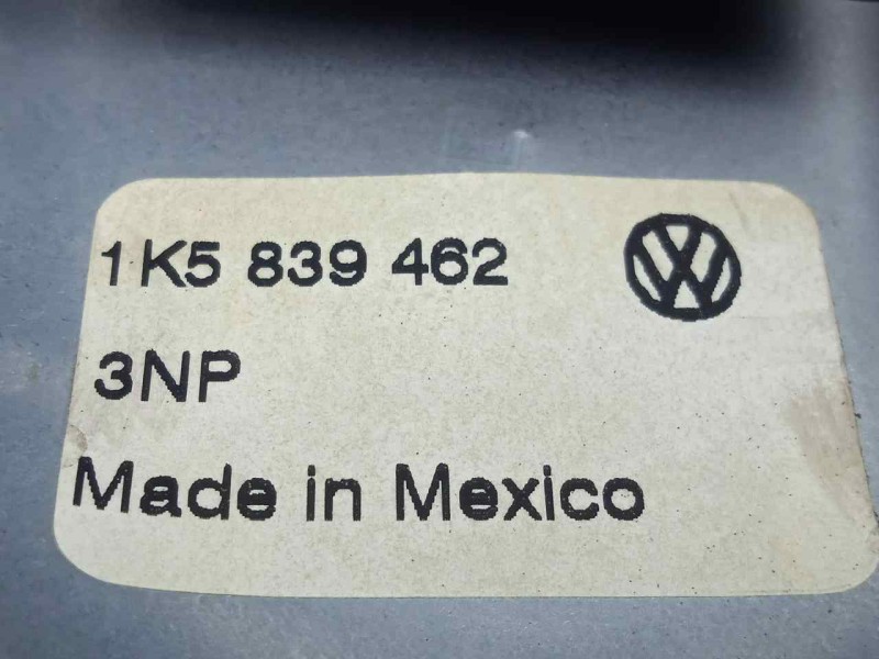 Recambio de elevalunas trasero derecho para volkswagen jetta (1k2) 1.9 tdi referencia OEM IAM 1K5839462-1K5839402G ELECTRICO 