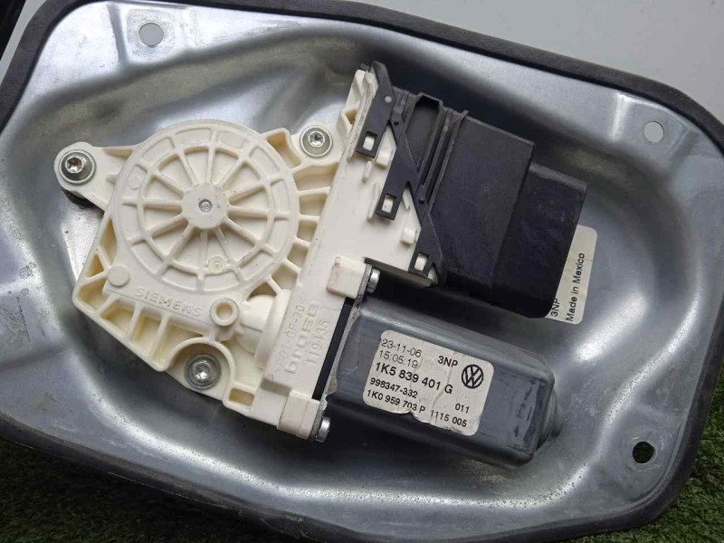 Recambio de elevalunas trasero izquierdo para volkswagen jetta (1k2) 1.9 tdi referencia OEM IAM 1K5839461-1K5839401G ELECTRICO 