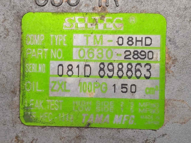 Recambio de compresor aire acondicionado para suzuki vitara se/sv (et) 1.9 turbodiesel referencia OEM IAM 06302890-081D898863 SE