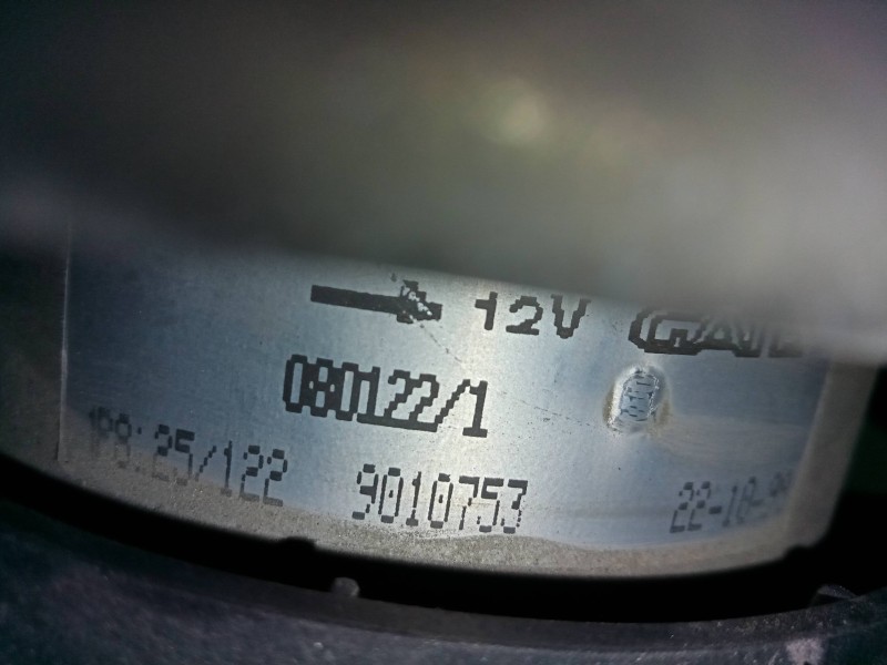 Recambio de electroventilador para skoda octavia berlina (1u2) 1.6 cat referencia OEM IAM 0801221-9010753 2.PINES 