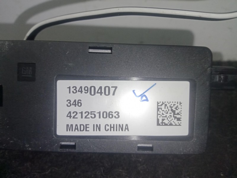 Recambio de antena para opel astra k (b16) 1.4 turbo (68) referencia OEM IAM 13490407  