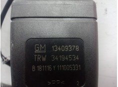 Recambio de enganche cinturon trasero derecho para opel astra k (b16) 1.4 turbo (68) referencia OEM IAM 13409378-34194534   2