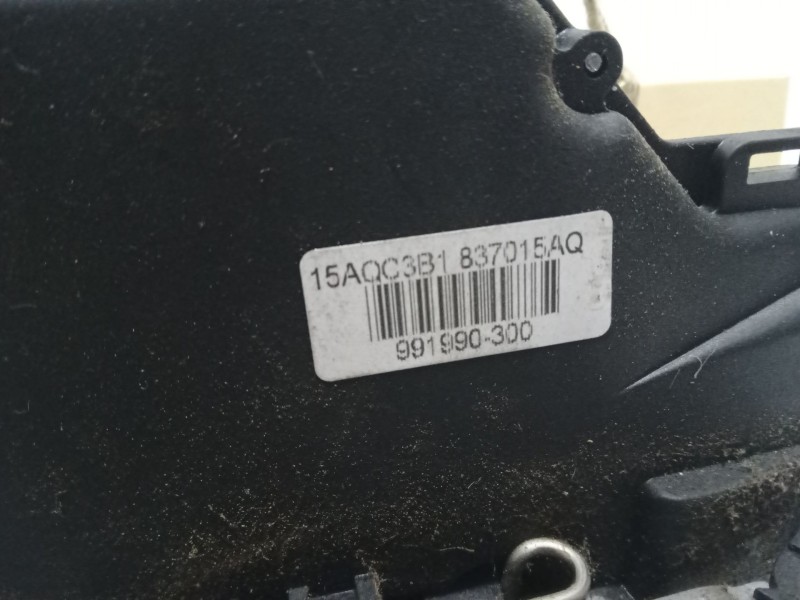 Recambio de cerradura puerta delantera izquierda para volkswagen polo iv (9n_, 9a_) 1.4 tdi referencia OEM IAM 3B1837015AQ  