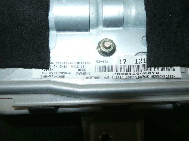 Recambio de airbag lateral delantero derecho para chrysler crossfire 3.2 cat referencia OEM IAM 1708600605  1712149901
